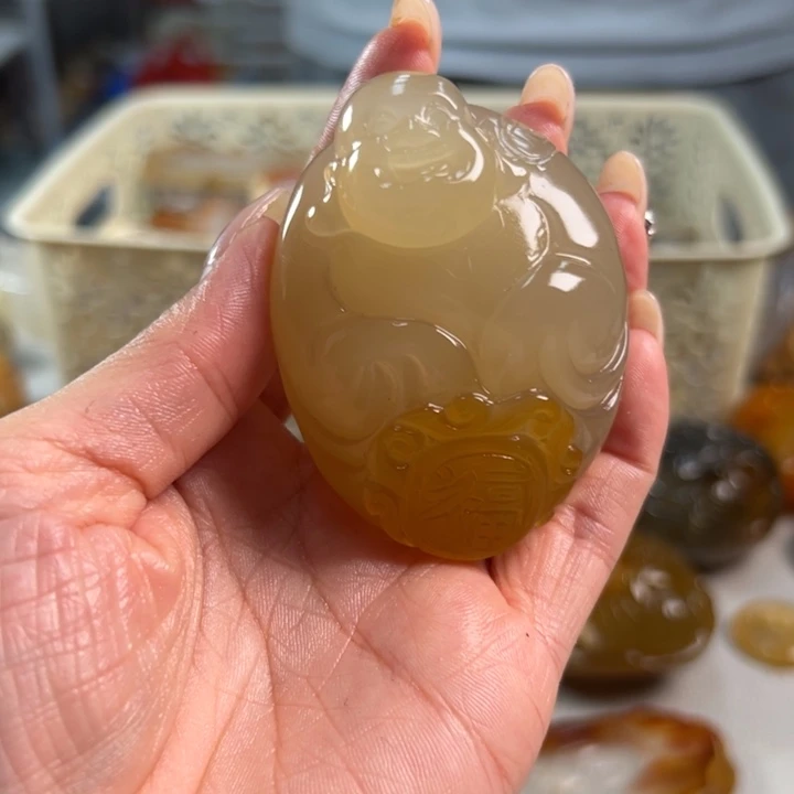 玛瑙/玉髓吊坠(不含链)未镶嵌
