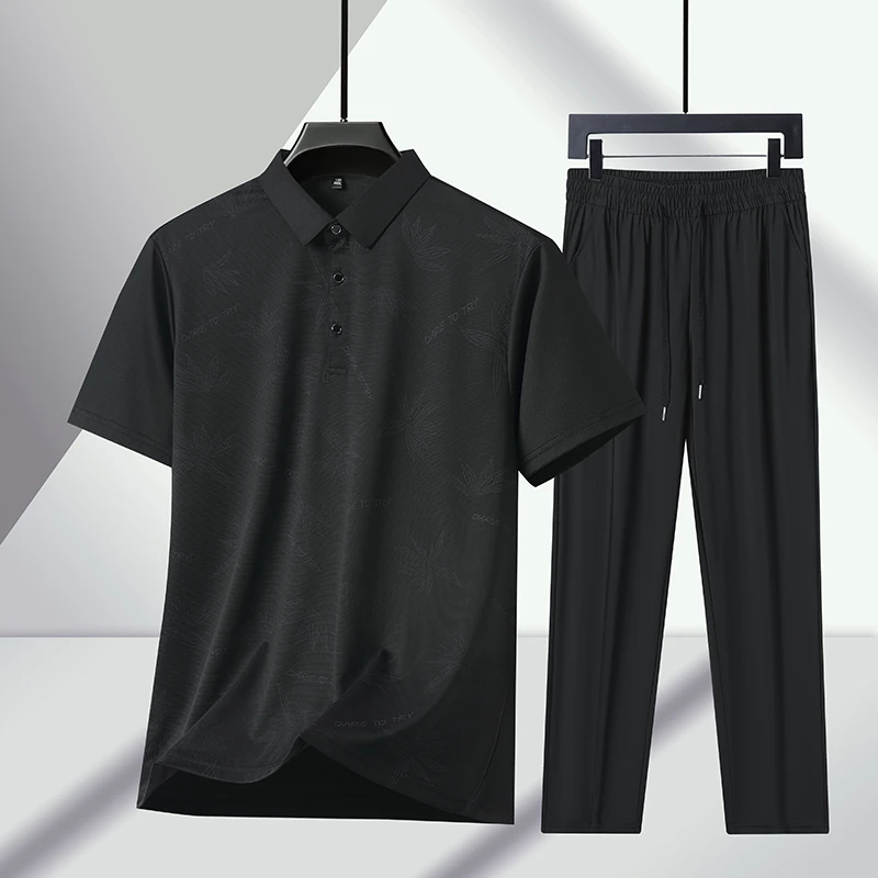 【桑蚕丝凉感弹力套餐】老爷车夏日凉感父亲节礼物穿搭polo衫推荐