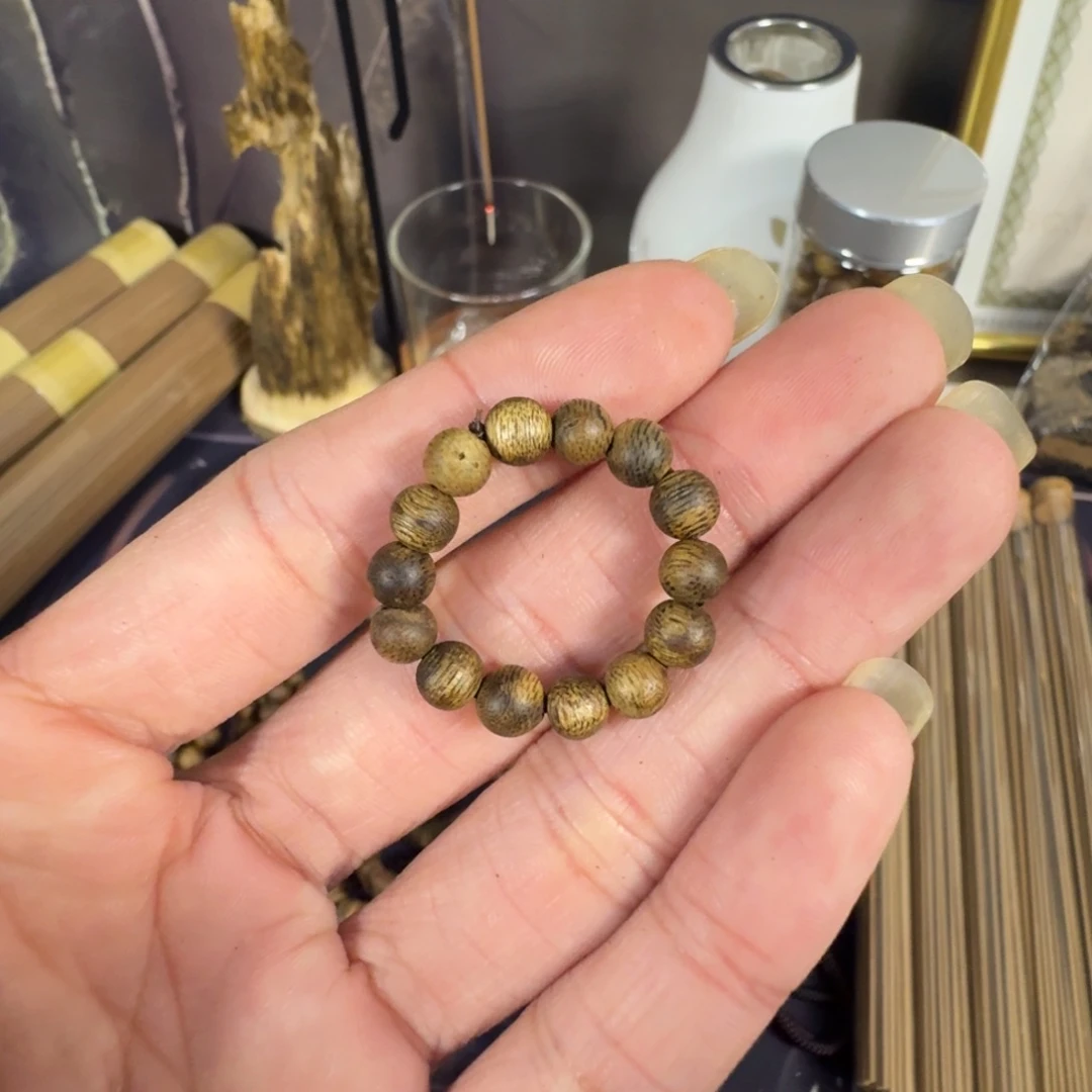 沉香沉香碎屑奇楠沉香戒指