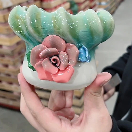 陶瓷花盆凑单福利满10元发货！