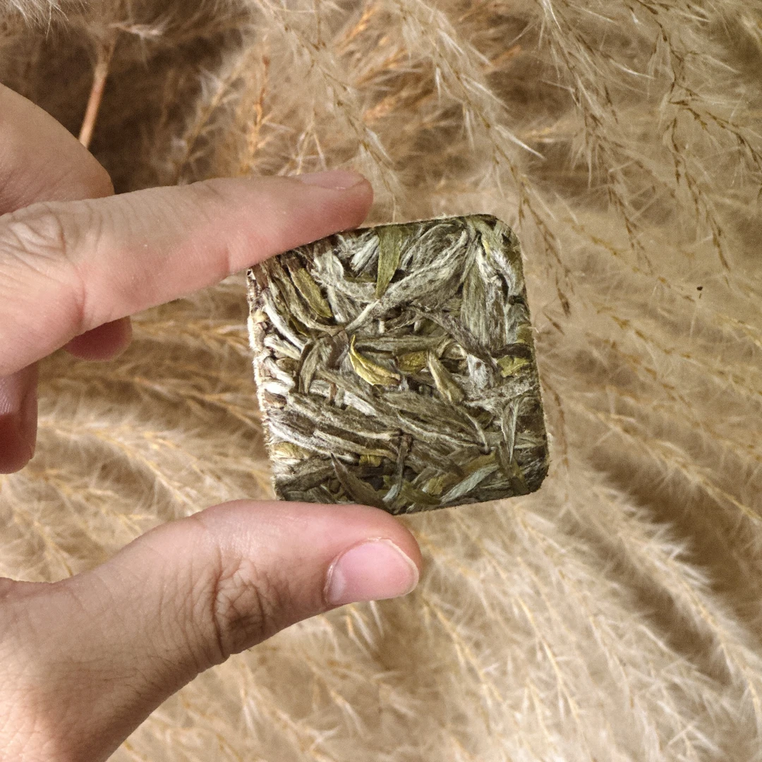 【头采银针饼干】2021年头采特级银针饼干35g（5g*7片）福鼎管阳常念