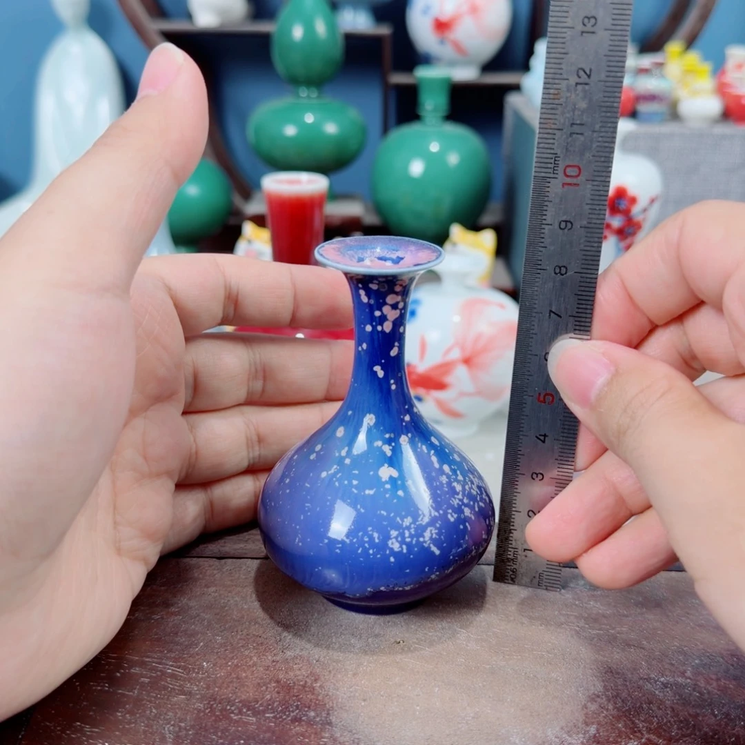 陶瓷手工小花器摆件