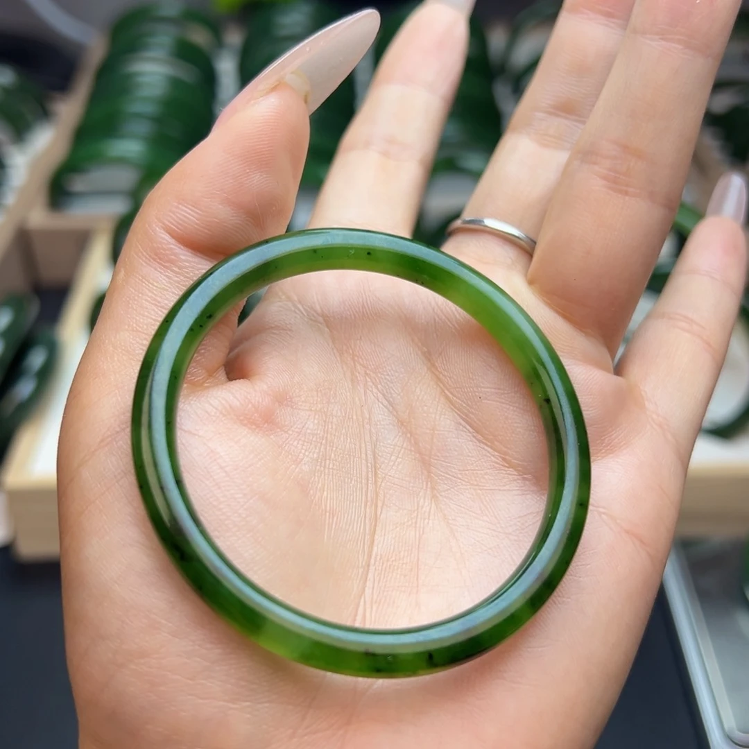 和田玉手镯未镶嵌54.5