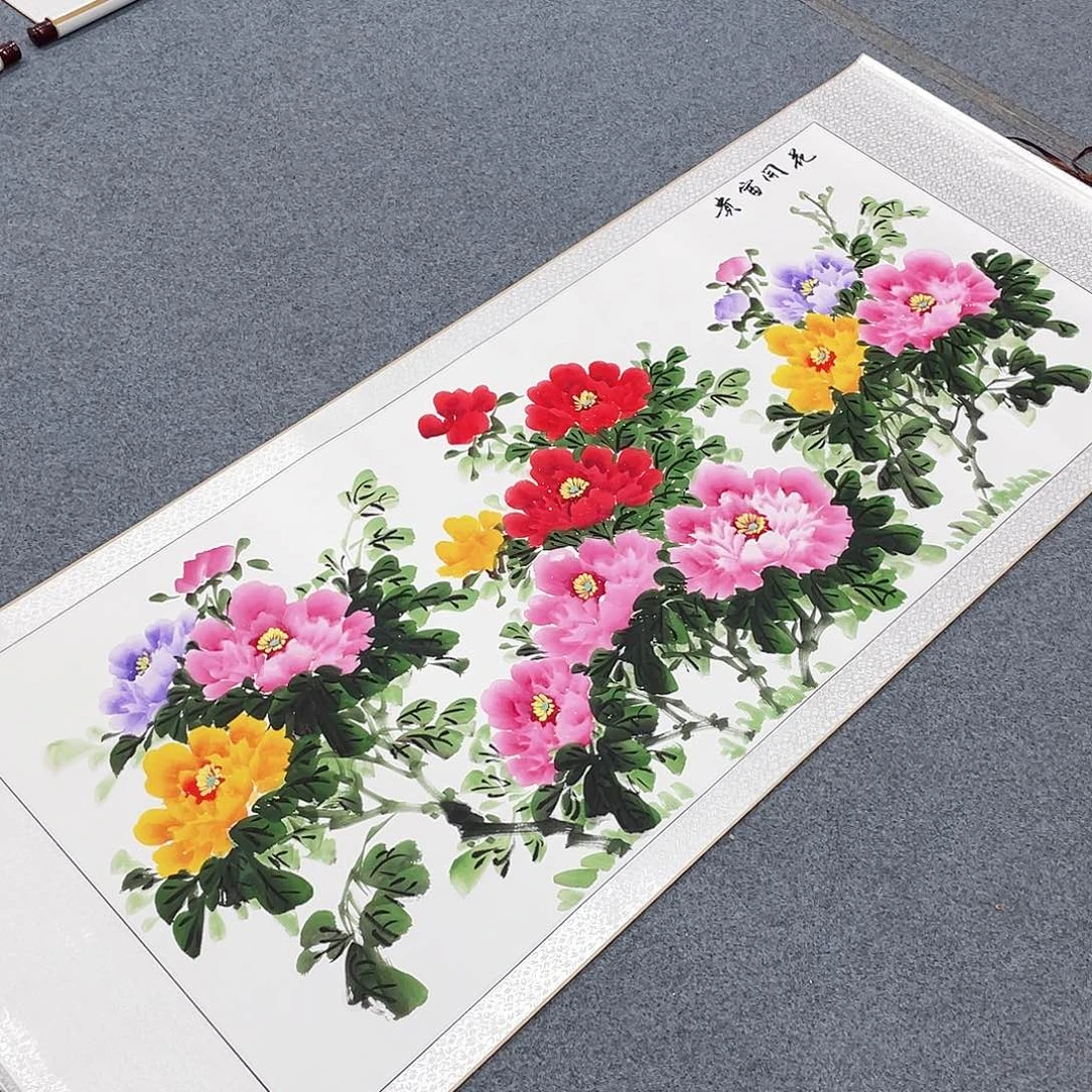 国画手绘画绘画作品