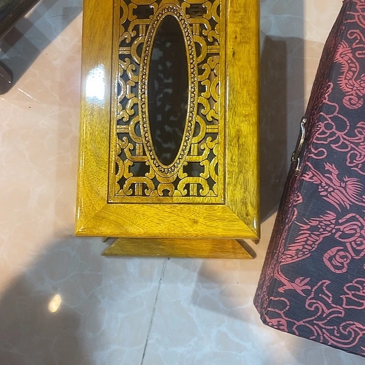 楠木金丝楠木纸巾盒88888