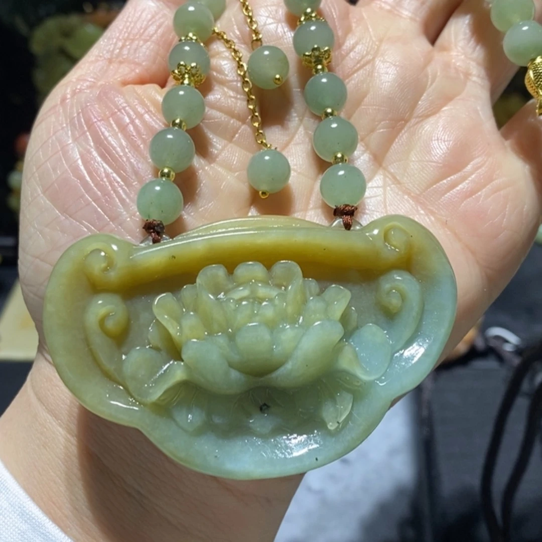 【闪购商品】岫玉毛衣链未镶嵌