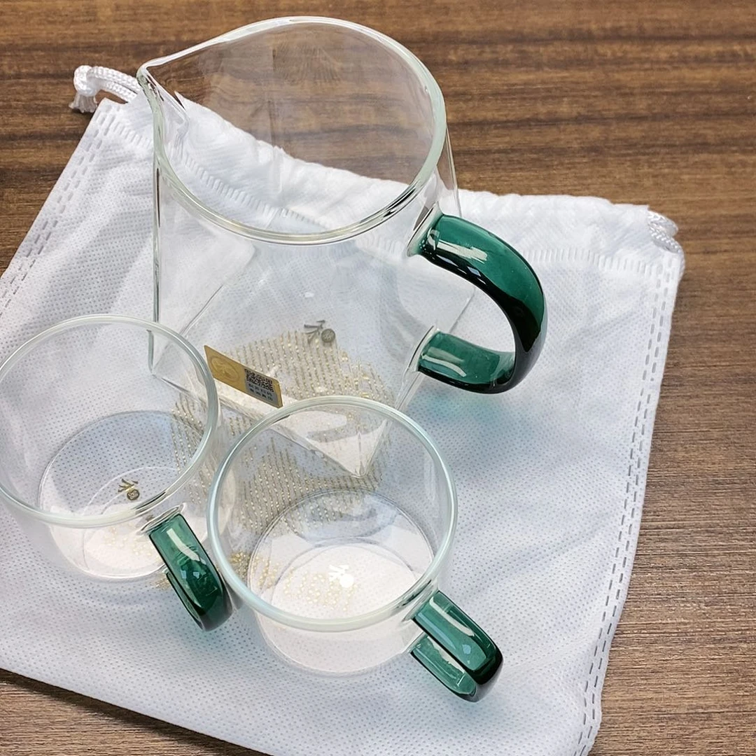 禾器/瀚然茶海/墨绿+清禾杯/墨绿