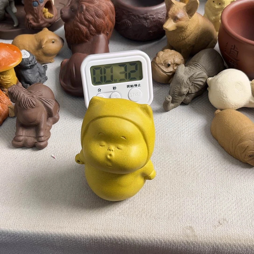 紫砂茶宠?****士紫砂瑕疵