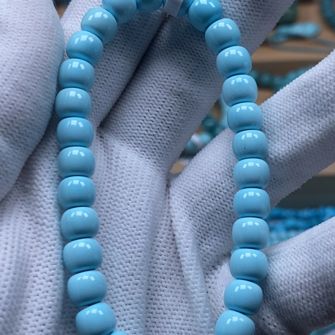 绿松石未镶嵌原矿纯干料绿松石