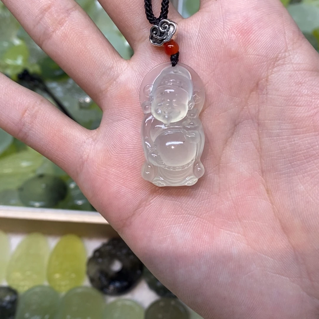 岫玉未镶嵌吊坠(不含链)