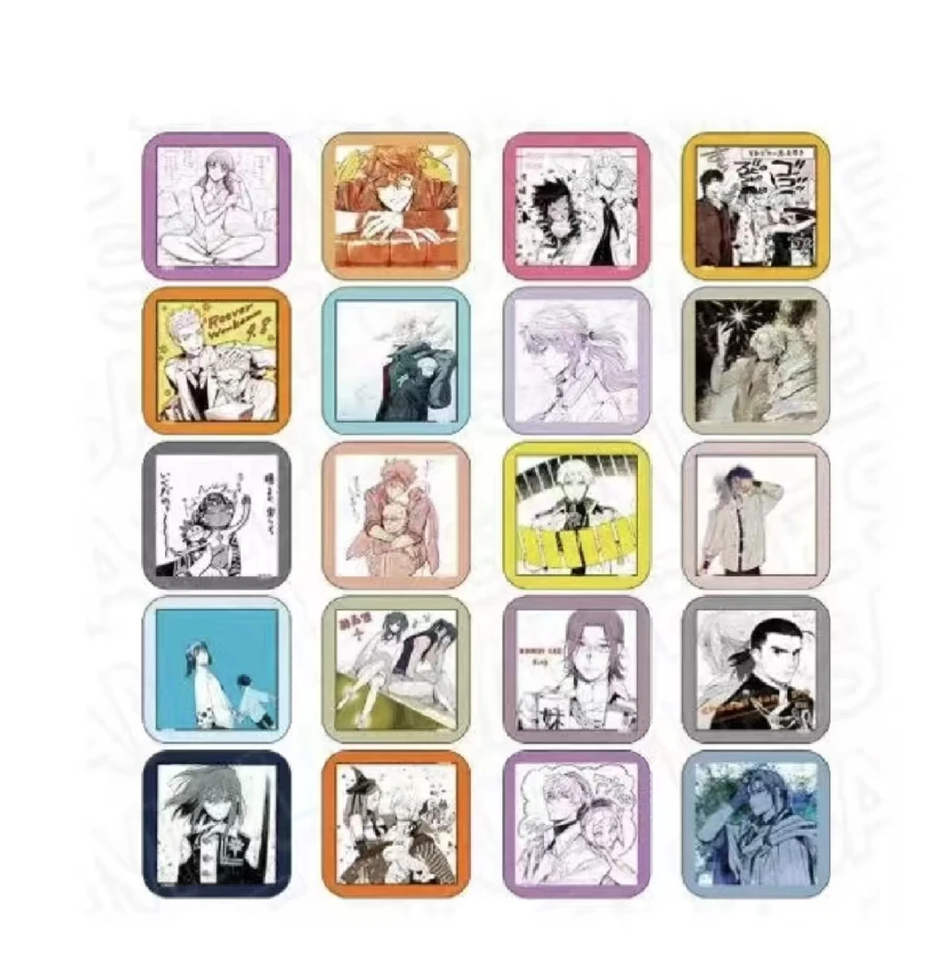 《小小玥》JF25 驱魔少年 方形吧唧 徽章（代拆）