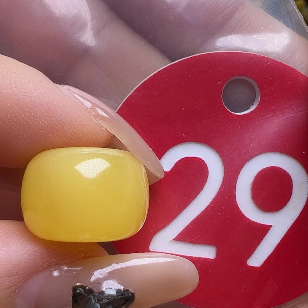 蜜蜡未镶嵌珠宝奇石14mm墩子