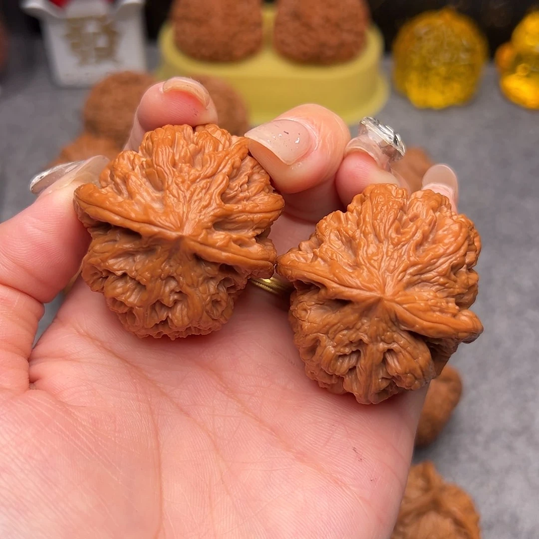 吊坠文玩核桃毕业精品精配大粗筋41全品克50