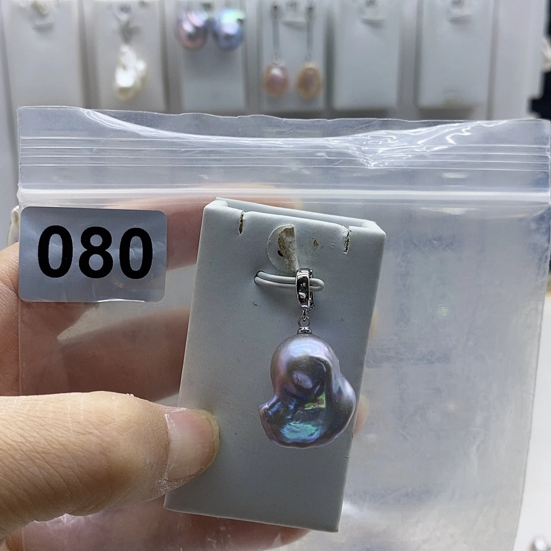 颈饰合金淡水珍珠