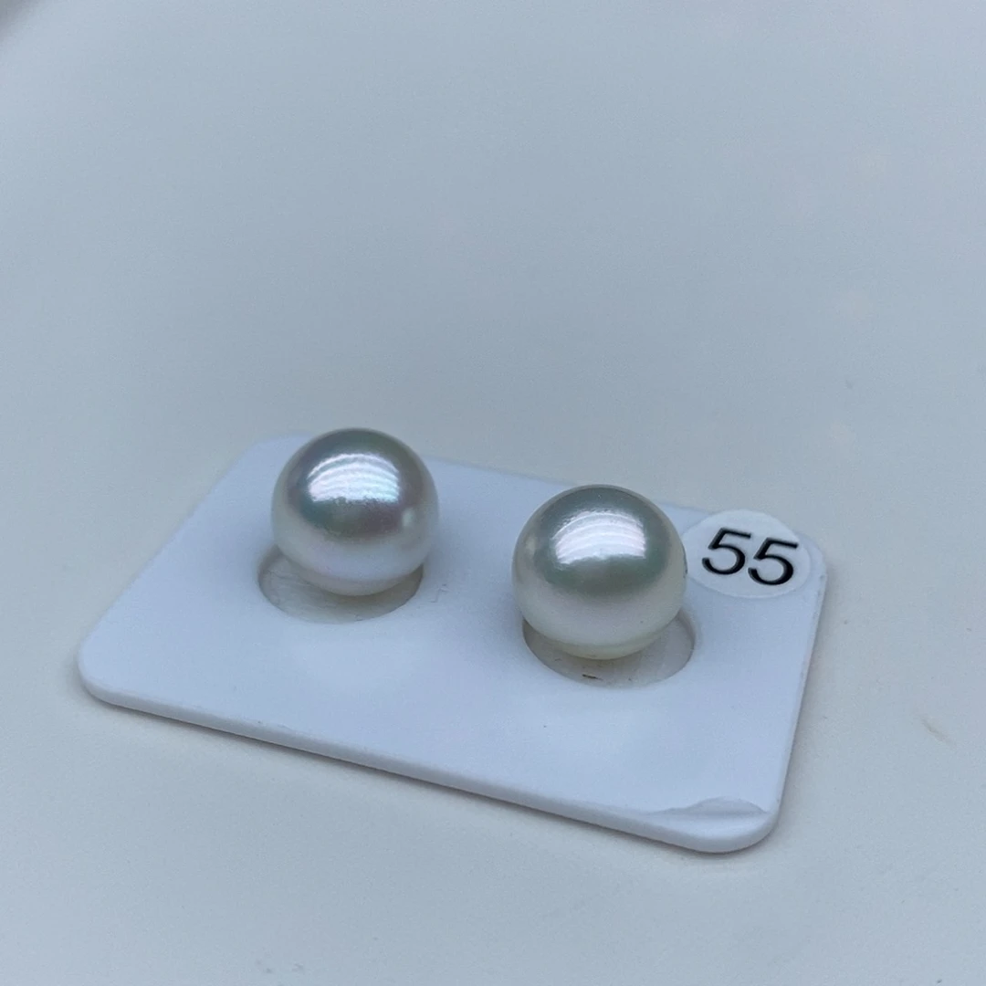 海水珍珠耳饰未镶嵌