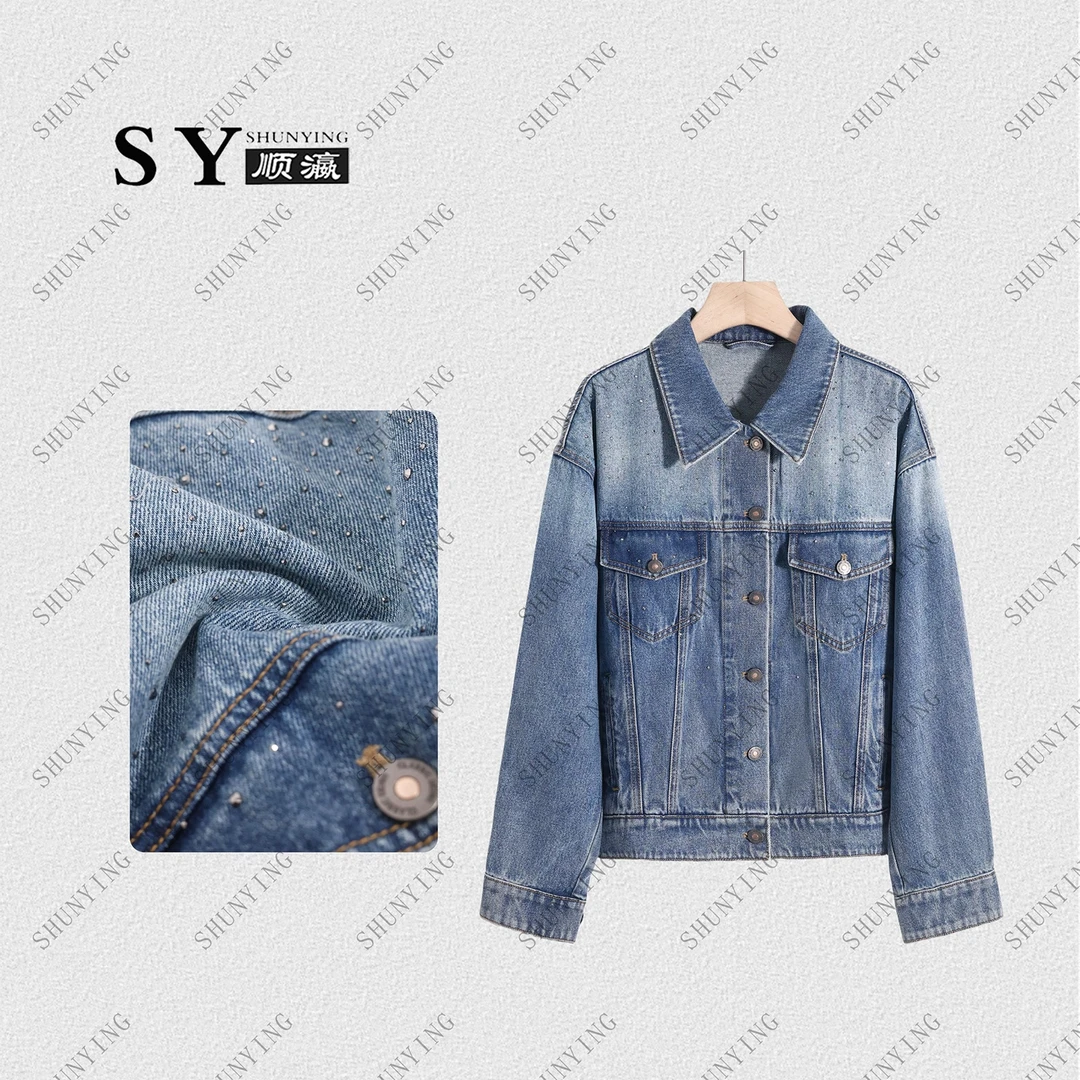 【顺瀛】秋季新款复古舒适显瘦时髦牛仔外套SY63WT65105