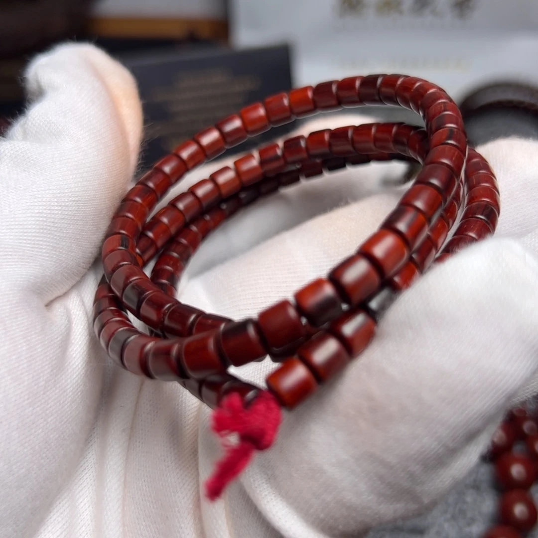 小叶紫檀手串/手链小**人