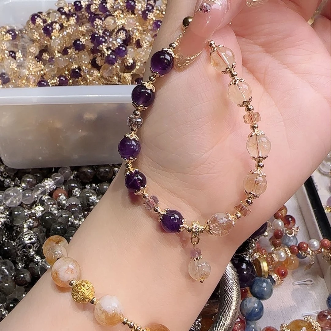 水晶手链未镶嵌八