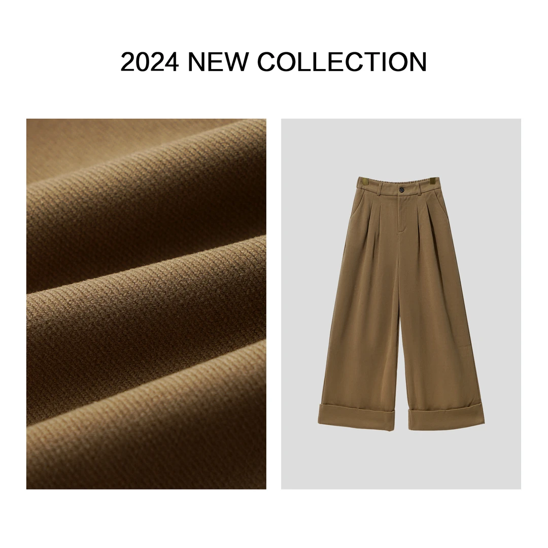 【小依专享】K5350112经典直筒纯色休闲裤-0112