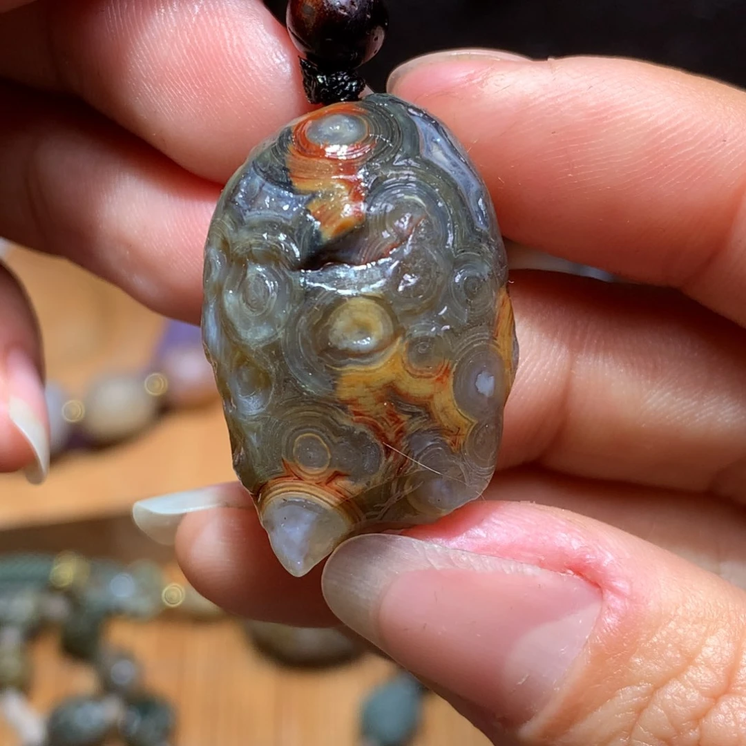 未镶嵌玛瑙/玉髓珠宝半成品