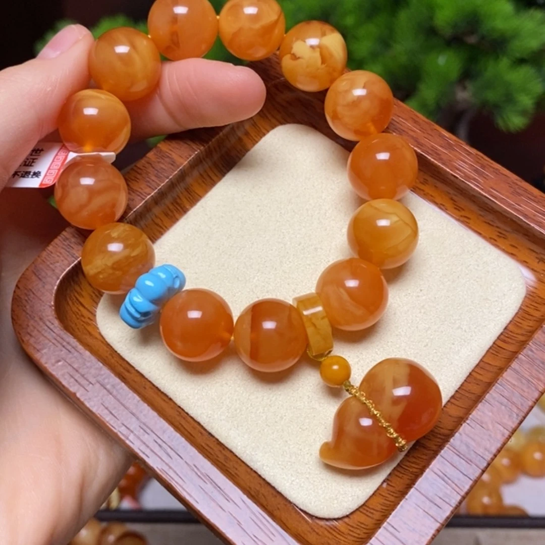 【闪购商品】手链蜜蜡未镶嵌手串