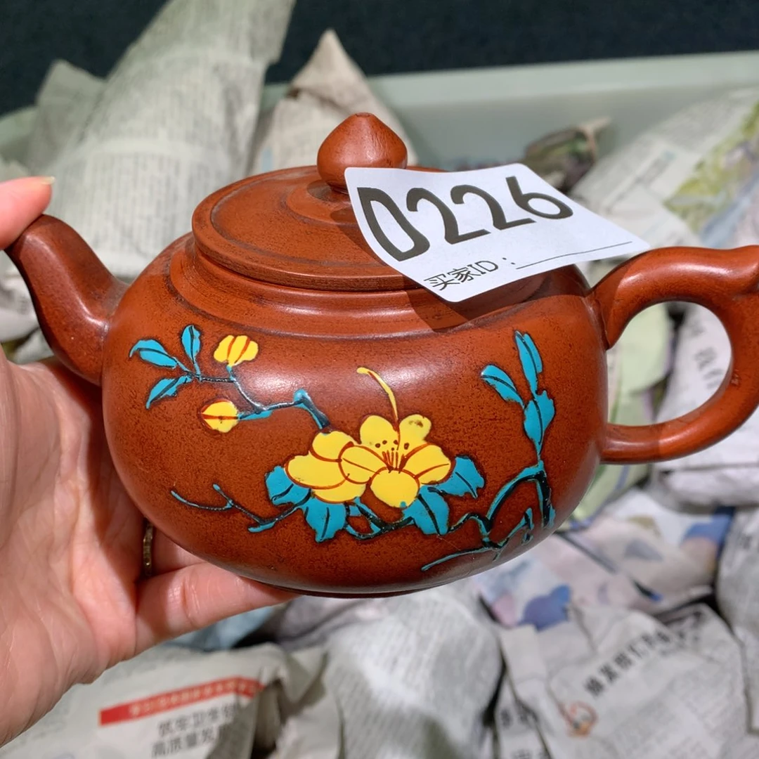 茶壶粗砂紫砂茶壶226