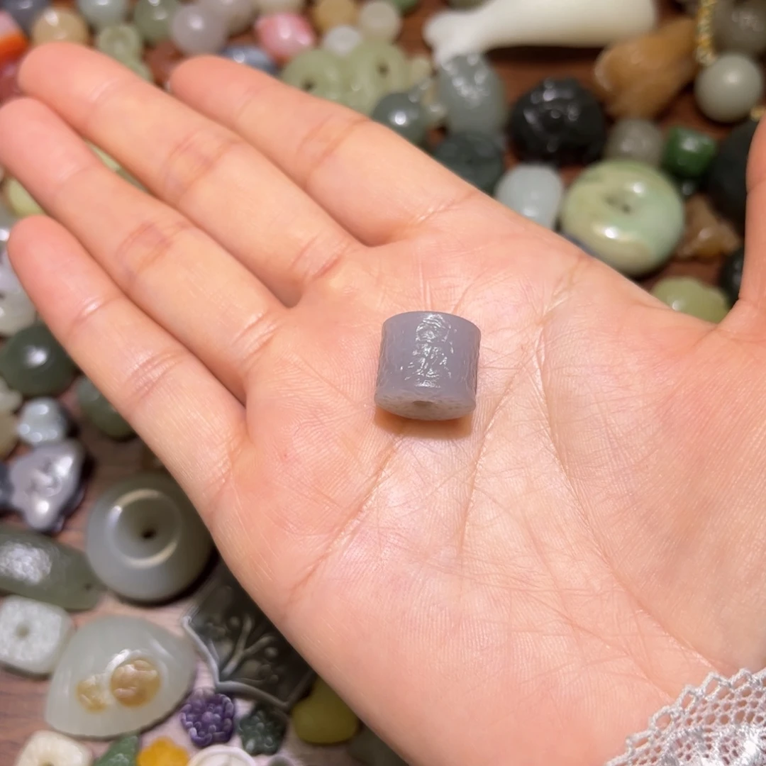 和田玉珠宝半成品未镶嵌狂*?