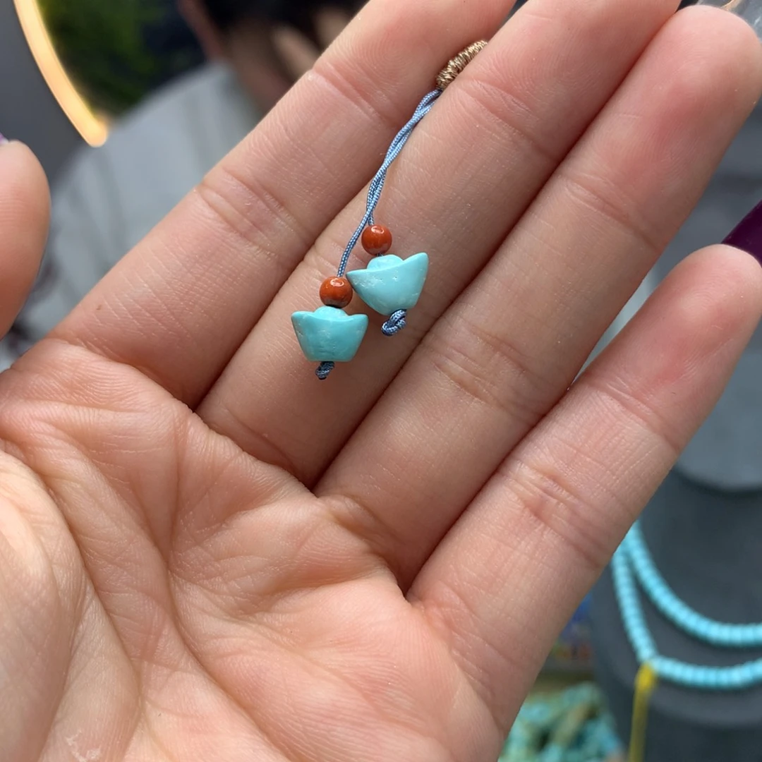 绿松石挂件未镶嵌