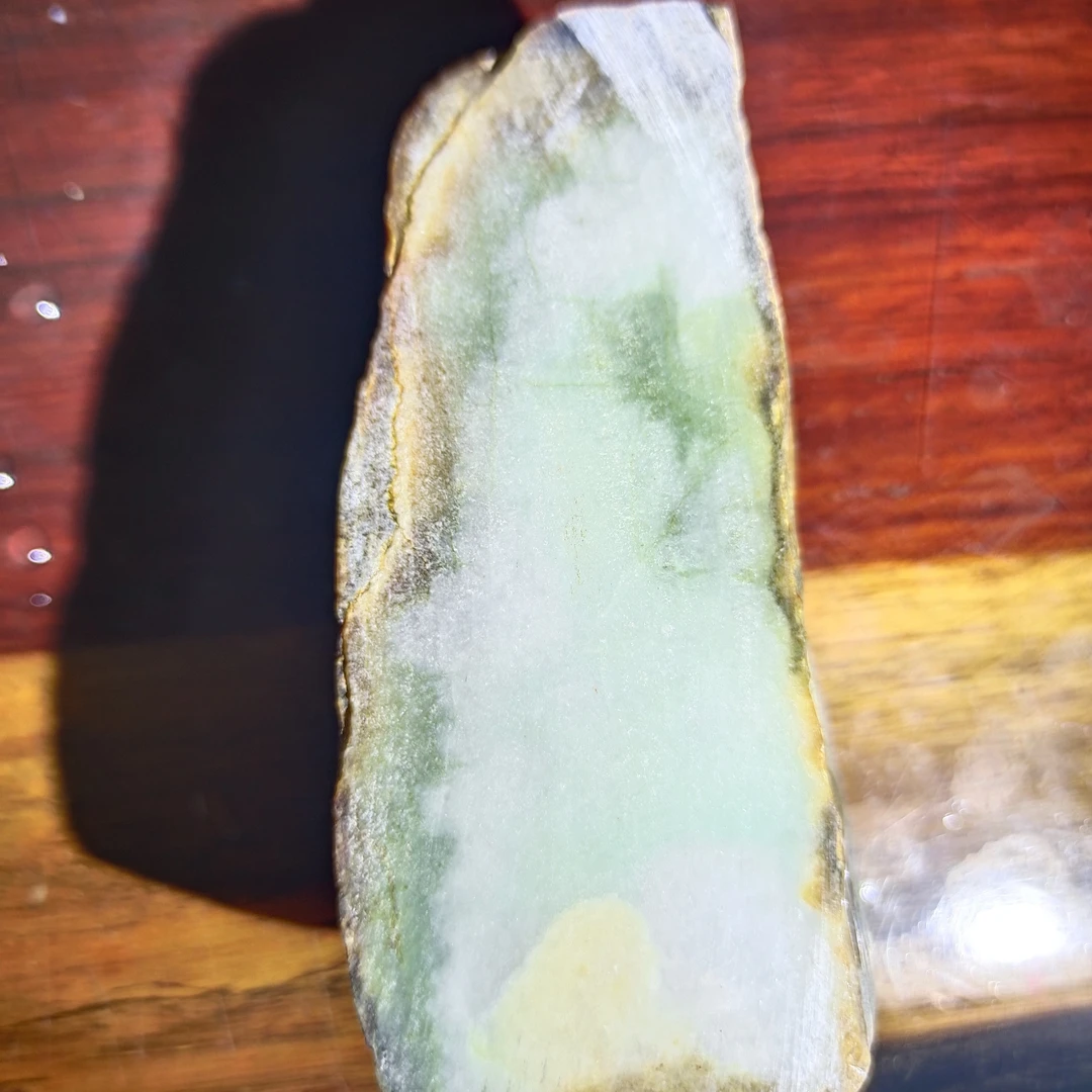 达摩砍翡翠片料定制加工观音成品手镯玉石成品