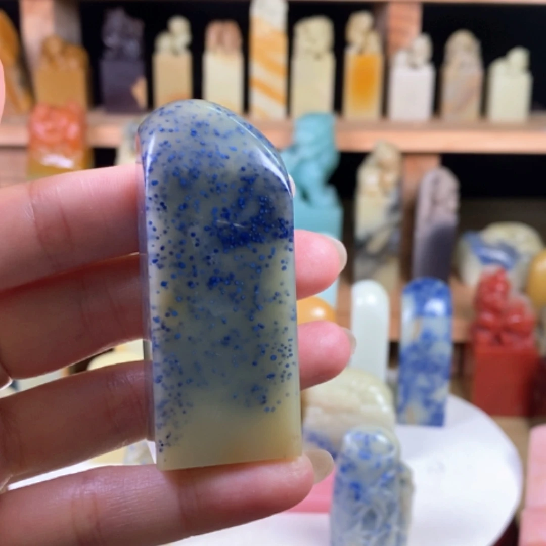 【闪购商品】青田石大*封门蓝心……..