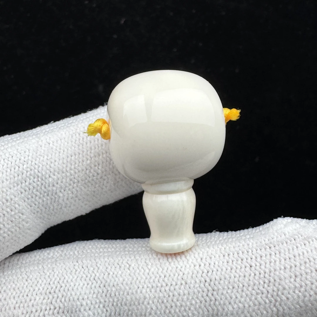 D9120 天然猛犸牙分体式三通20*31mm支持鉴定 假一罚四