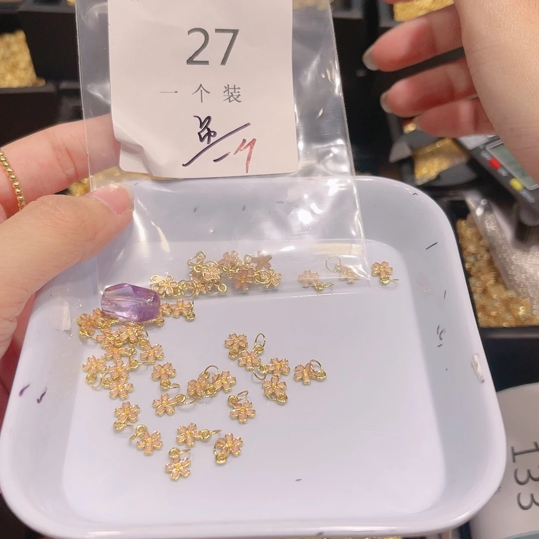 水晶珠宝半成品银S925镶嵌27