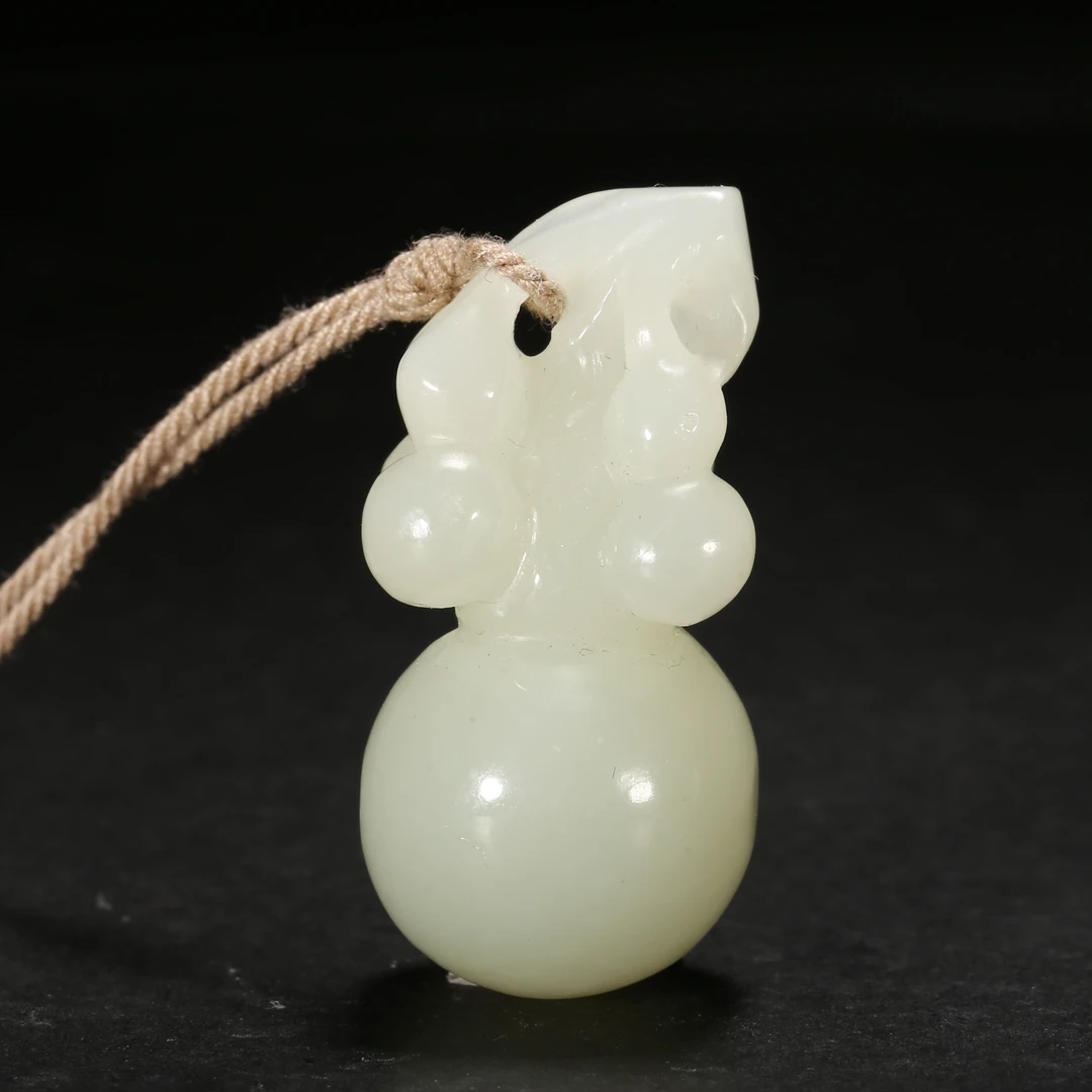 清代*玉葫芦吊坠/06CTBGG2903/和田玉【北京文博】