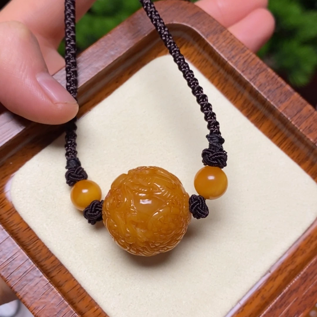 【闪购商品】蜜蜡颈饰未镶嵌项链