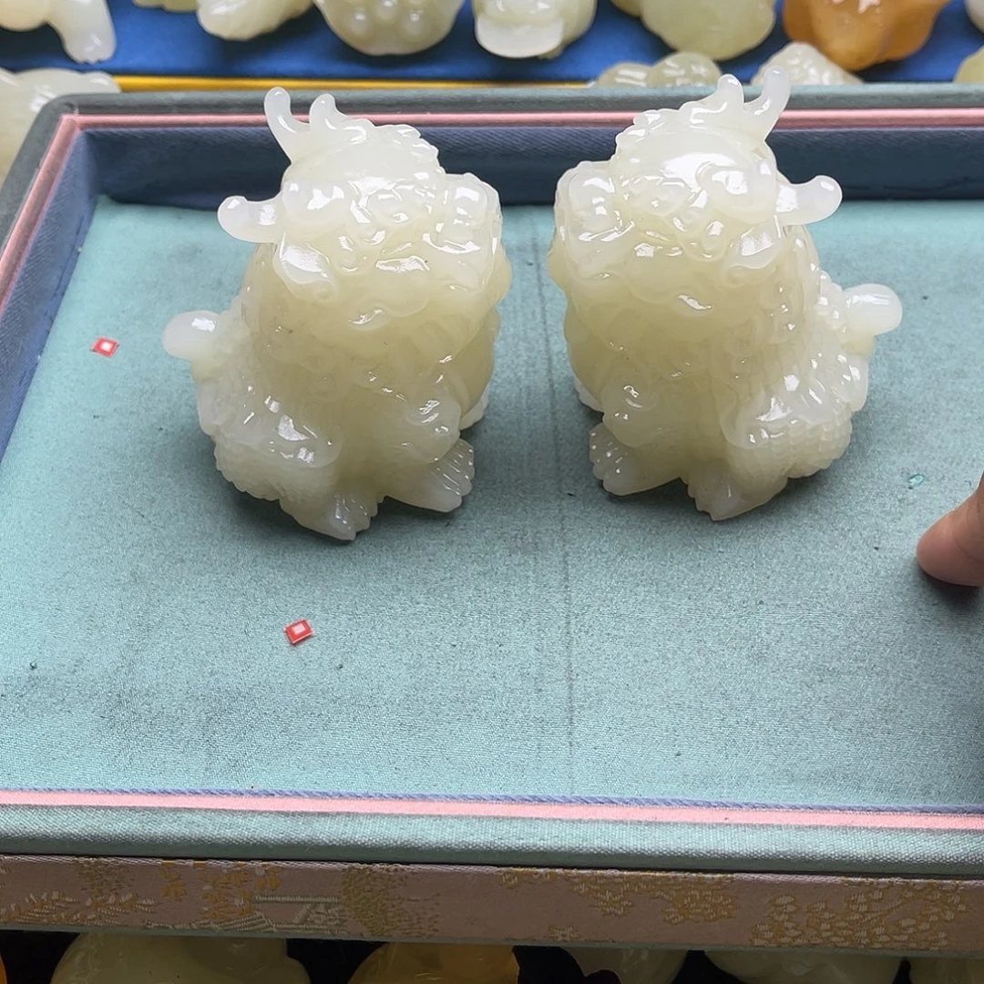 断***念玉天然桌面小摆件