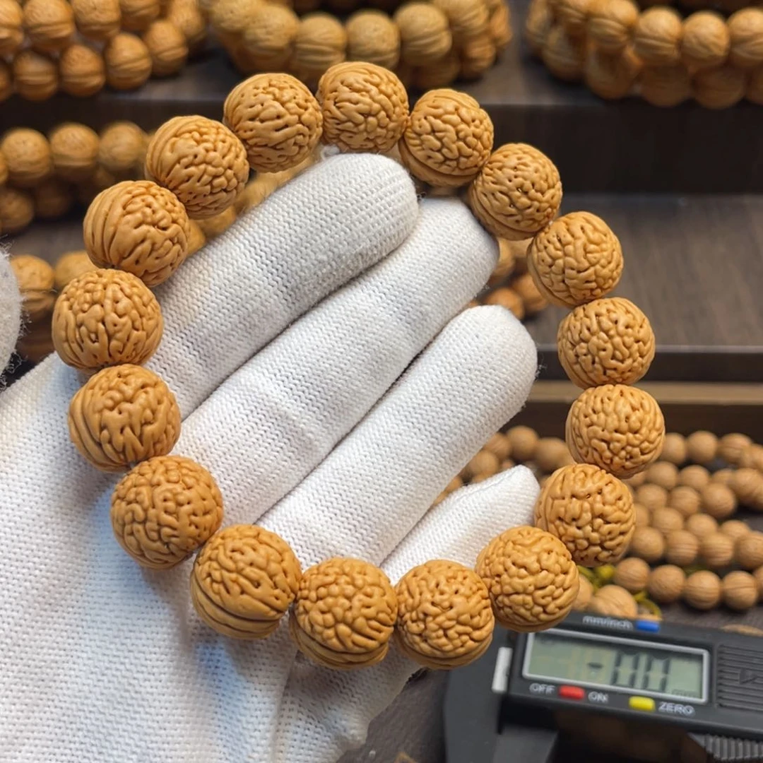 手串桃核涛野生蟠龙