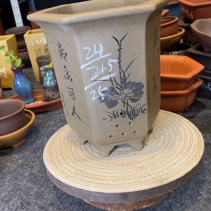 紫砂花盆紫砂花盆