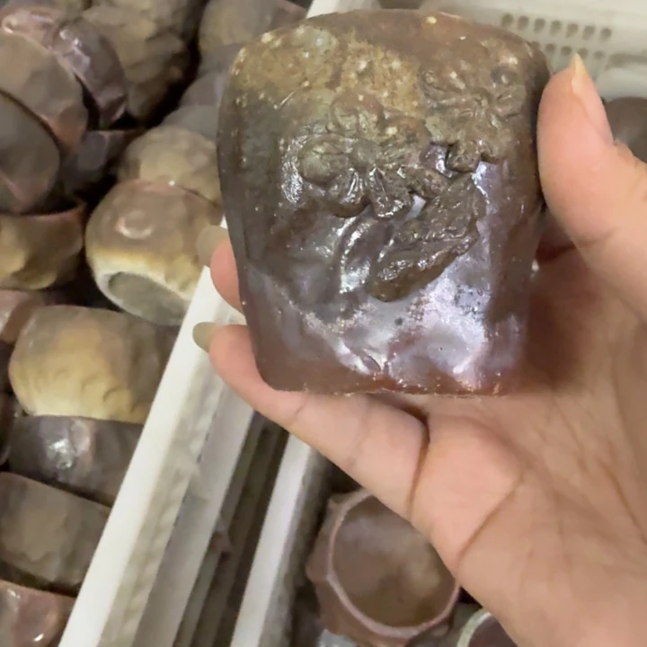 陶盘精品柴烧福利放漏