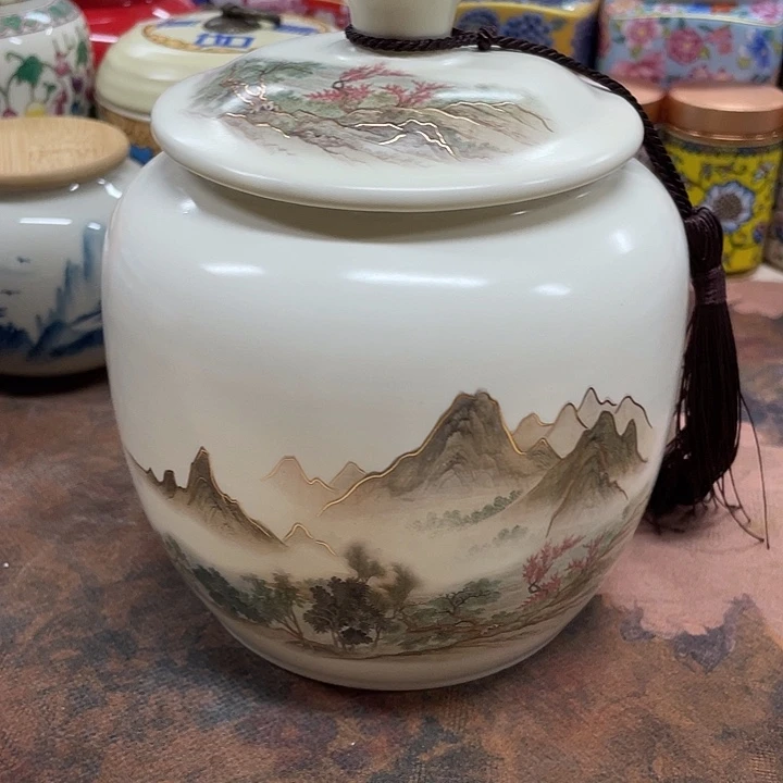 陶瓷罐密封罐茶叶罐