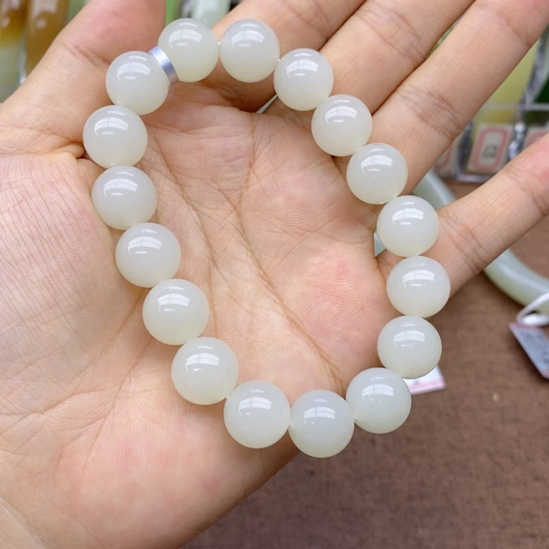 手串未镶嵌和田玉卡12