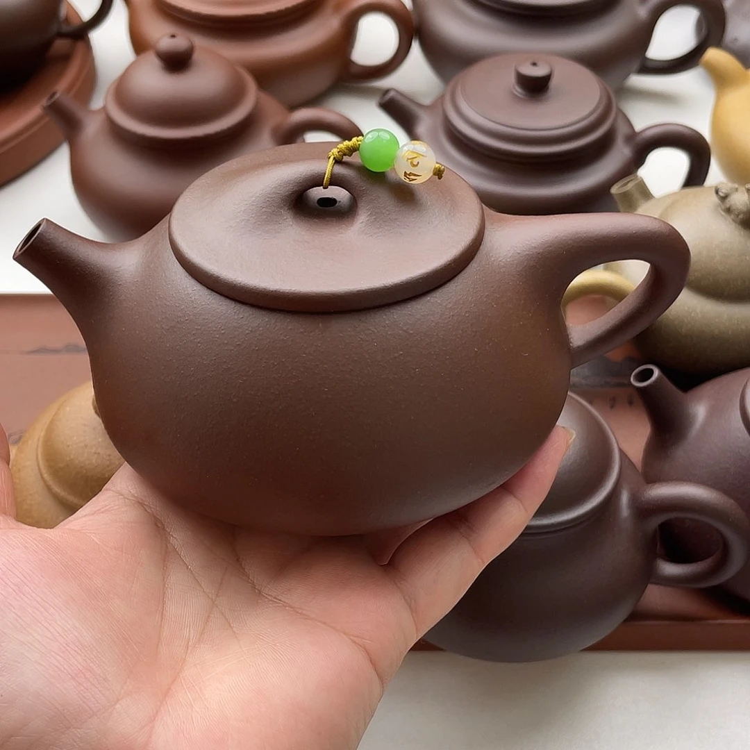 指***寞茶壶紫砂宜兴紫砂