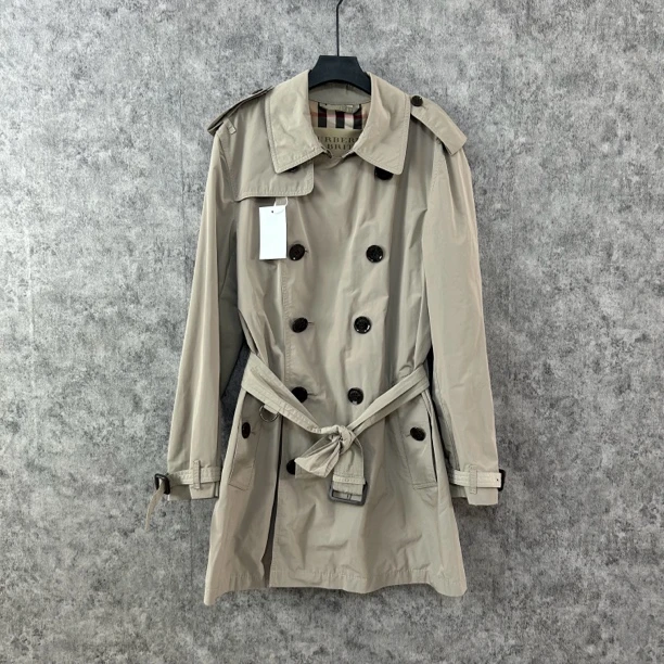 95新 BURBERRY/博柏利 Burberry石色风衣外套