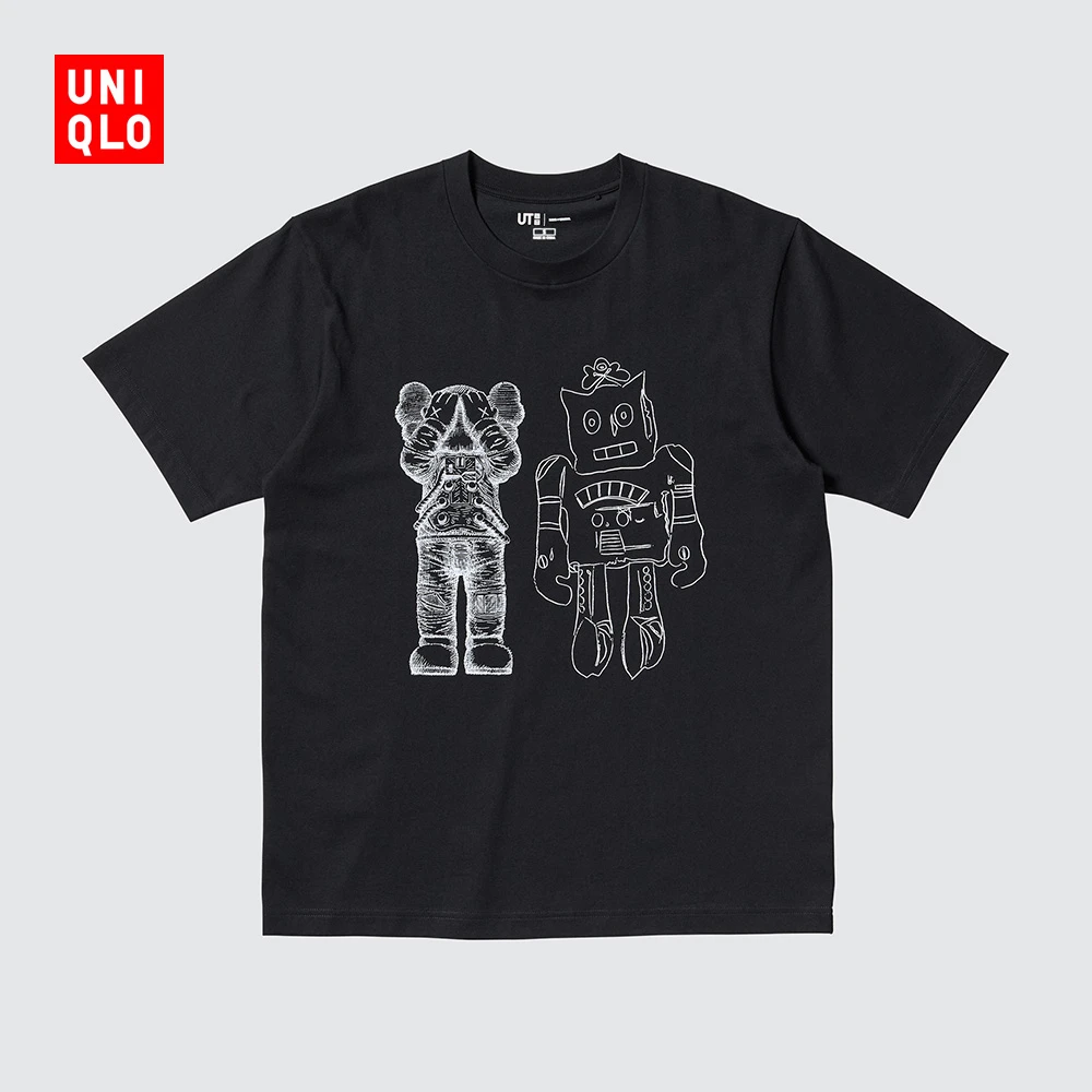 优衣库男女装亲子UT KAWS + Warhol印花短袖T恤圆领476351