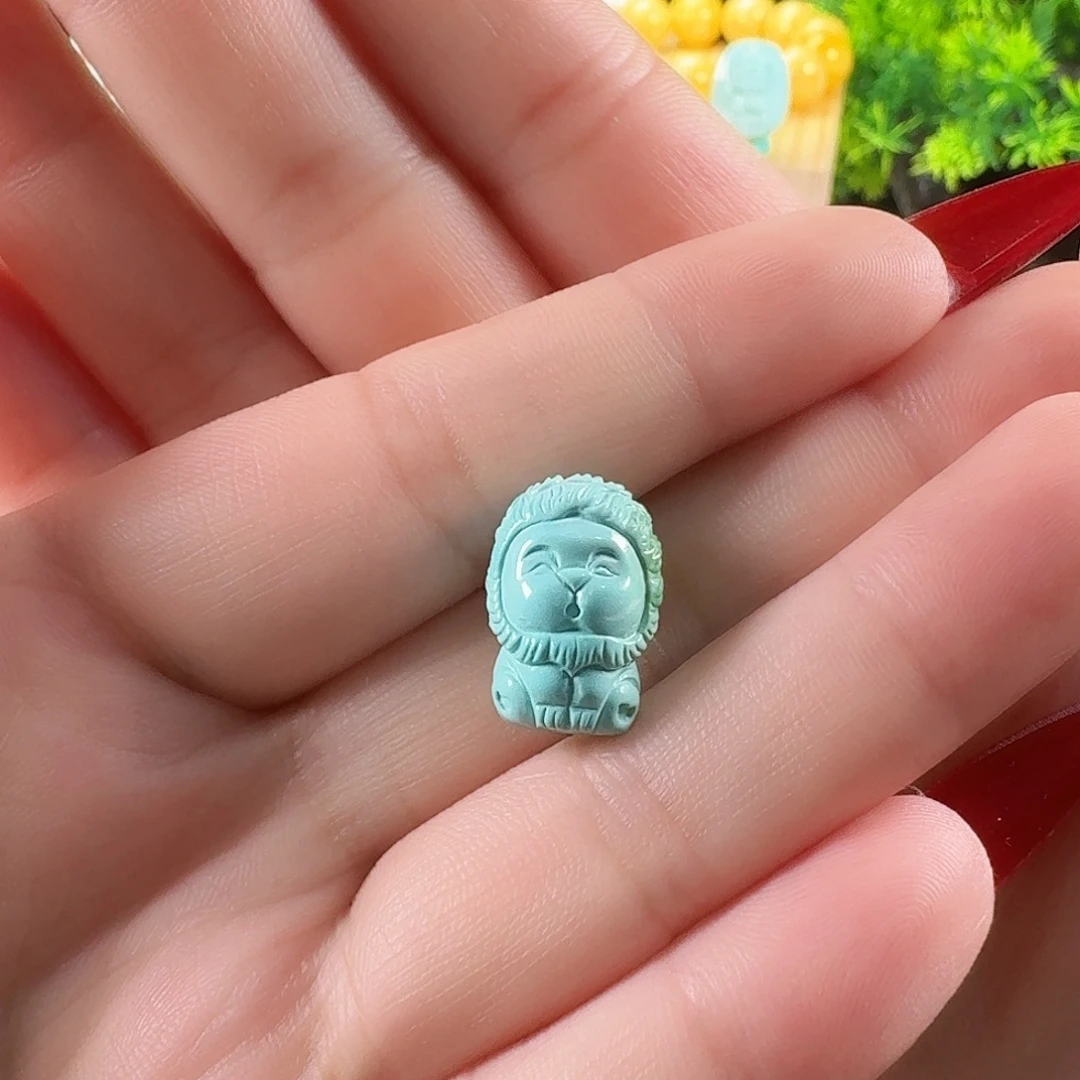 绿松石未镶嵌颈饰