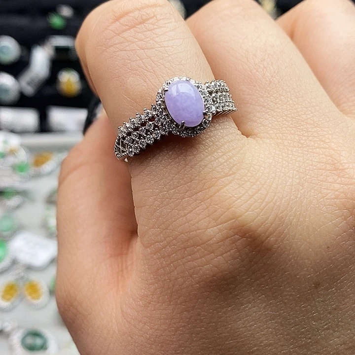 翡翠未镶嵌戒指111111111