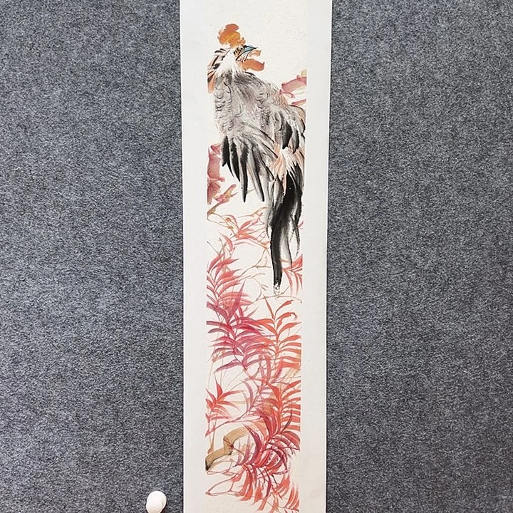 国画知鱼之乐纯手绘