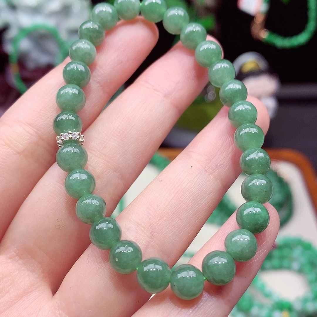 翡翠未镶嵌手链翡翠