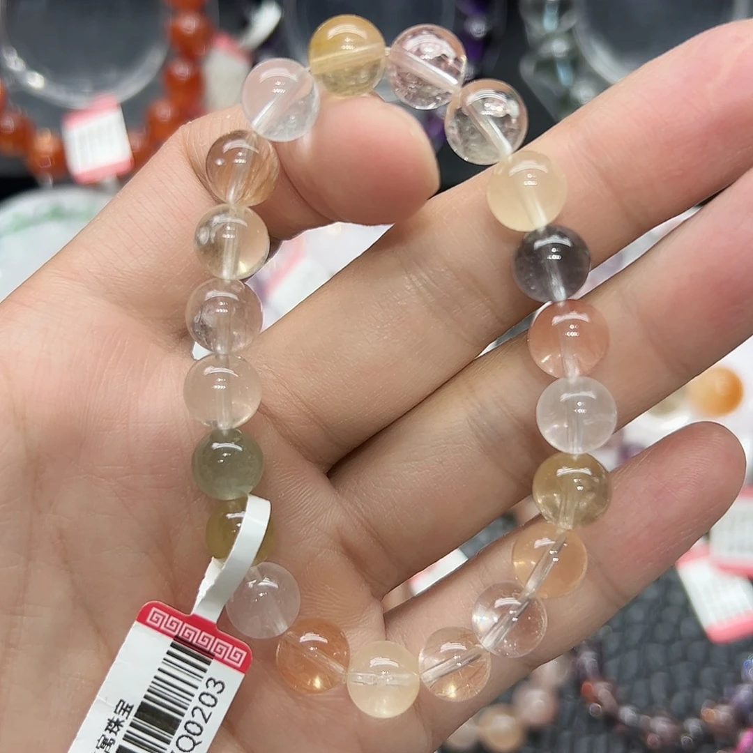 未镶嵌手链水晶好看