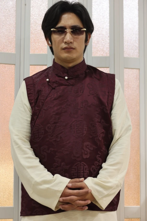 百搭款藏式马甲藏服