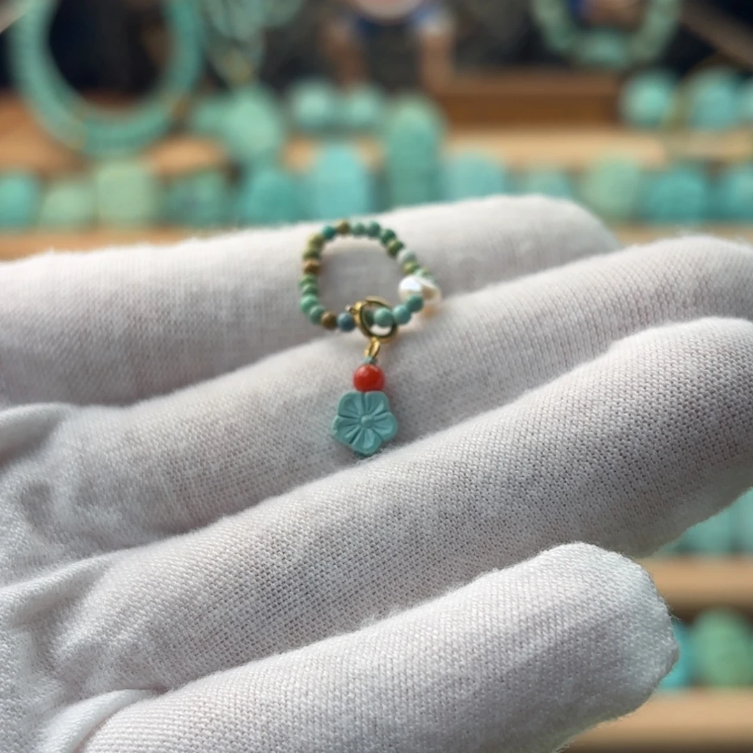 绿松石未镶嵌配饰